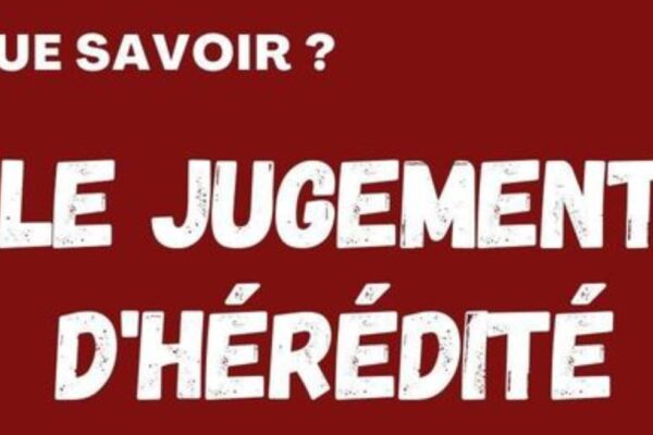 Cameroun : Tout savoir sur le jugement d’hérédité