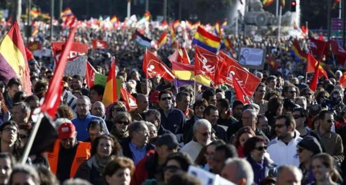 Madrid manifestation