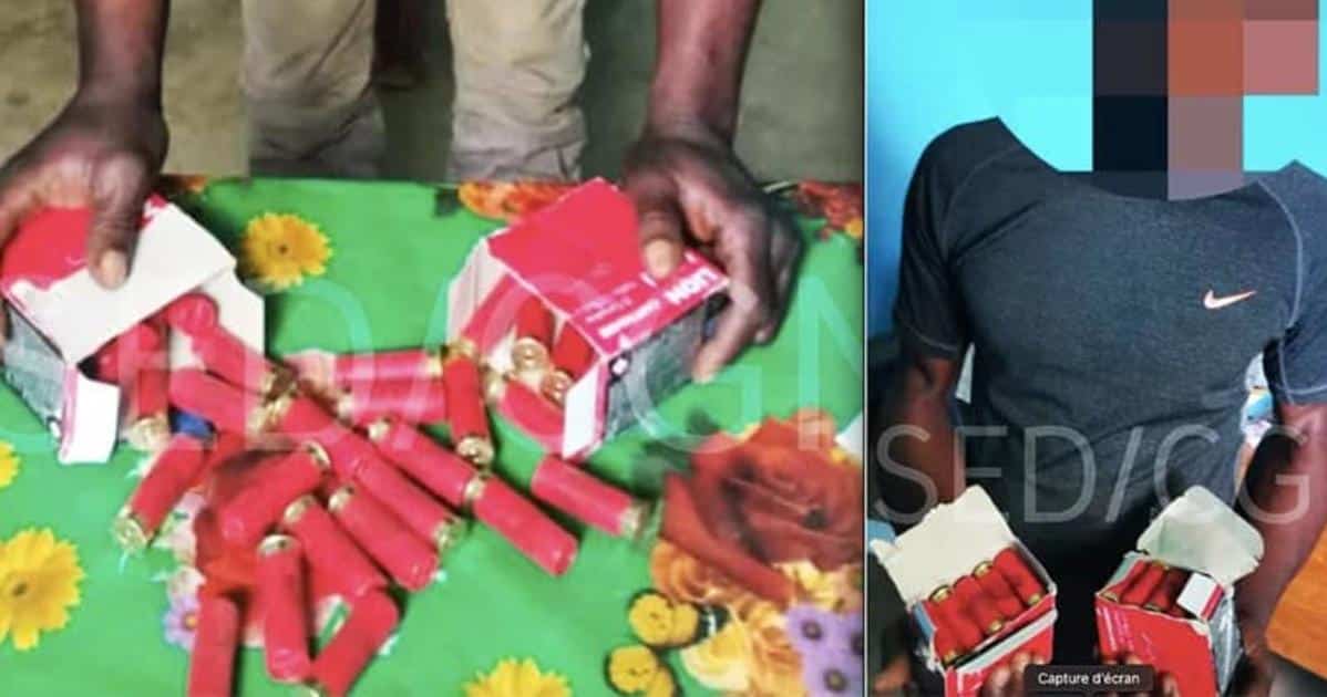 Cameroun : Un homme interpelé avec deux valises de 25 munitions de calibre 12 mm