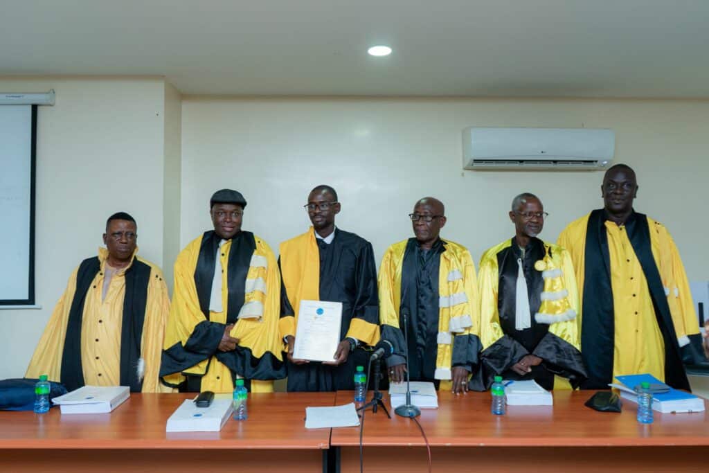 Le journaliste Abdou Diaw, premier Docteur du CESTI (UCAD) avec la mention très honorable 