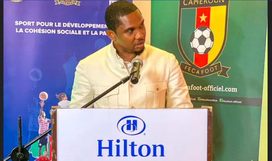 Samuel Eto'o au Hilton