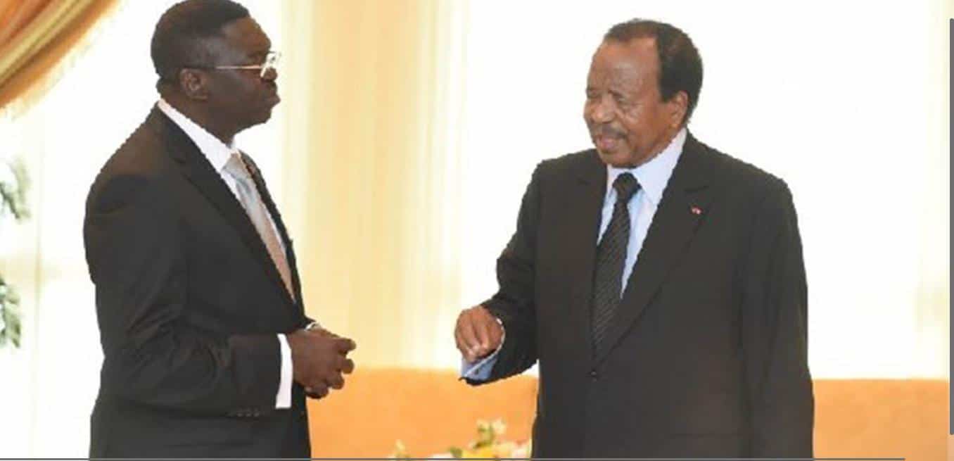 Paul Biya et Ferdinand Ngoh Ngoh