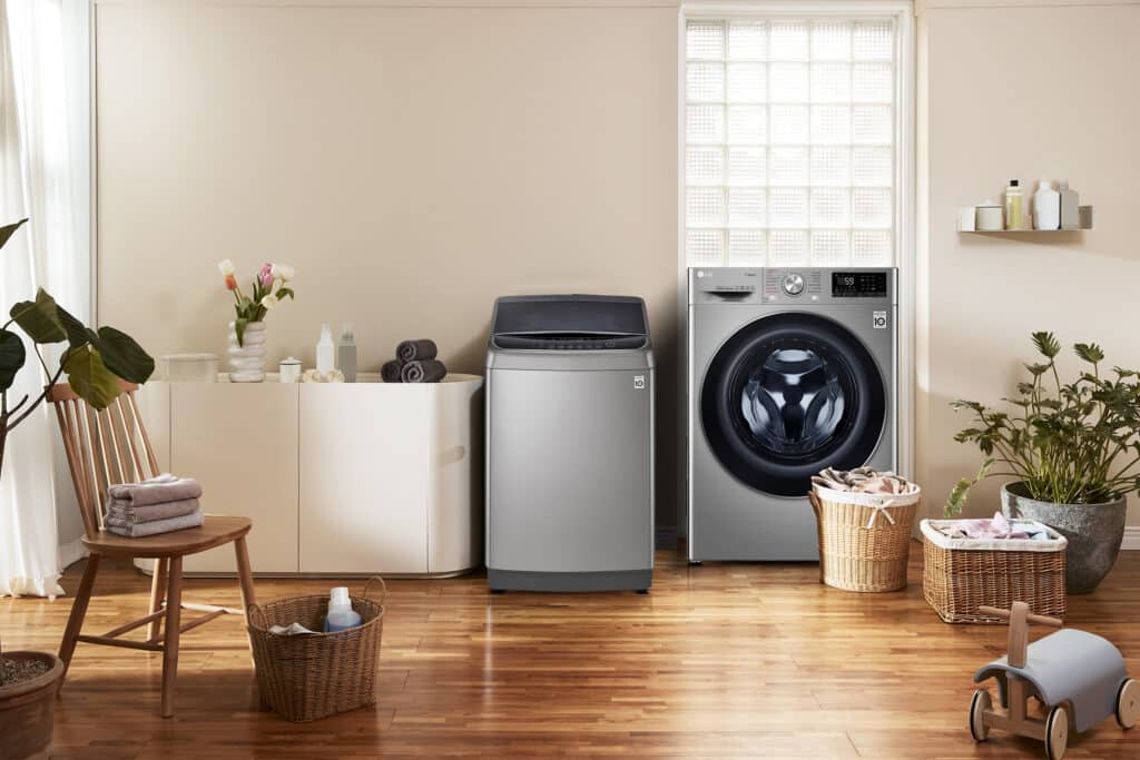 lg offre un nouveau niveau de confort aux consommateurs avec des lave linge innovants