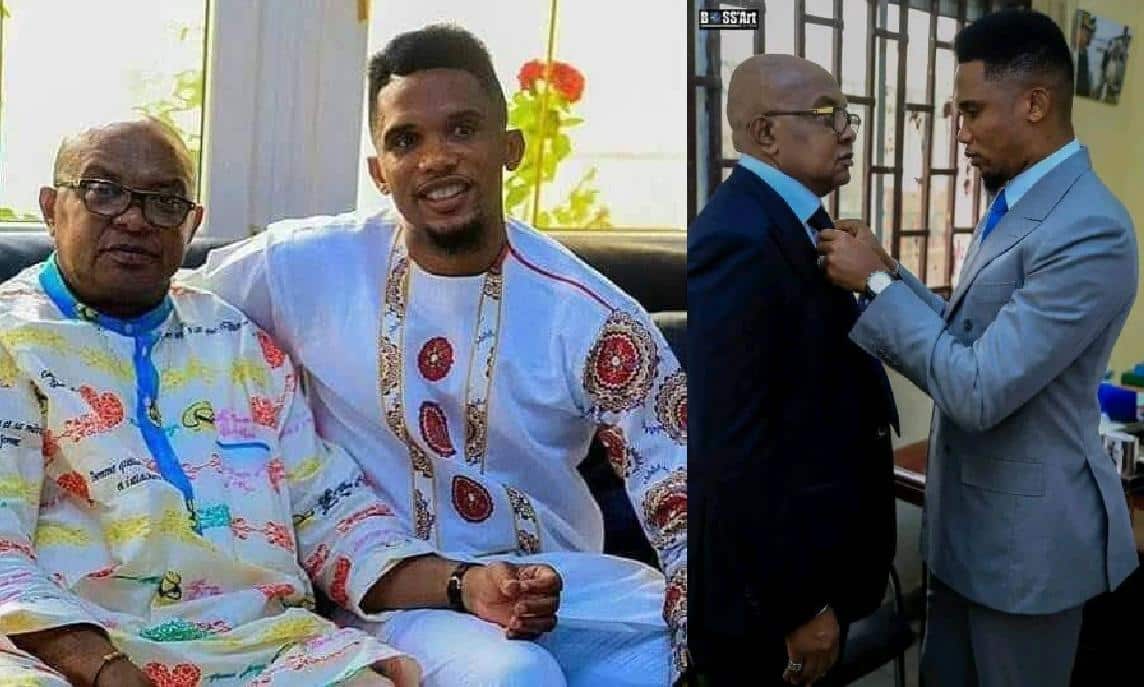 David Eto'o et son fils
