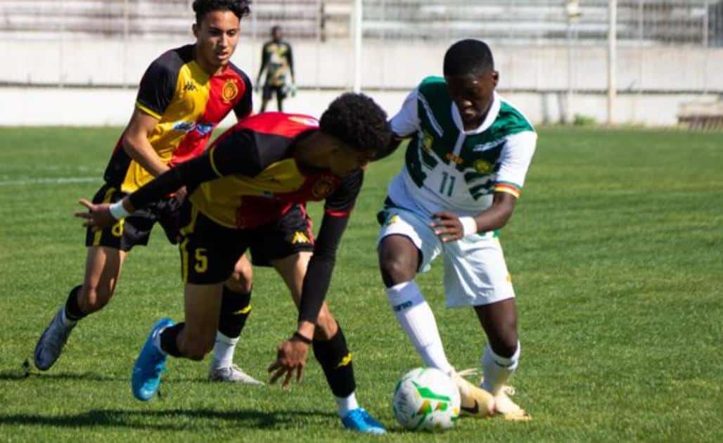 Les Lions U17 du Cameroun triomphent grâce à Yondjo Matah face aux U20 de l’Espérance de Tunis