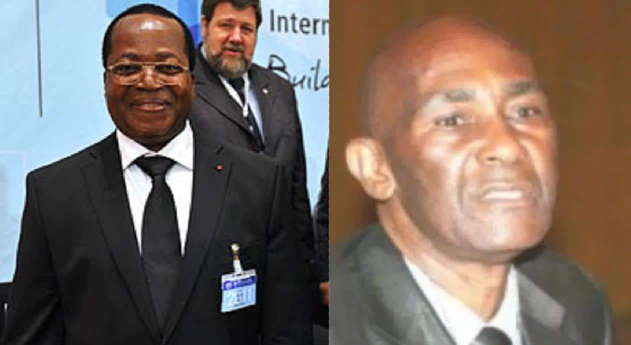 Professeur Robert Nkilli et Albert Mbida