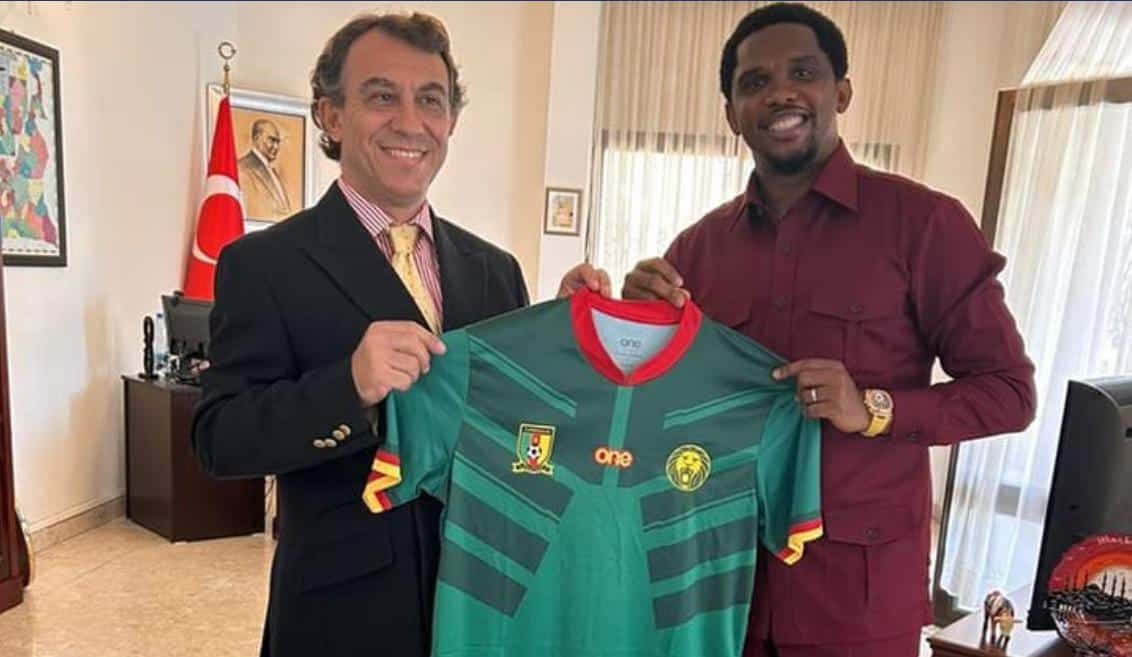 Samuel Eto'o et VOLKAN ISIKCI