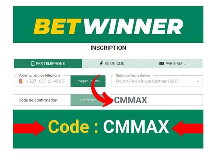 Inscription BetWinner Cameroun – Comment créer un compte BetWinner ?