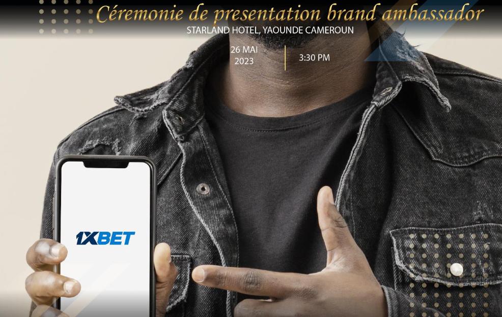 Révélation exceptionnelle du nouveau Brand Ambassador de 1XBET au Cameroun: Une cérémonie inoubliable