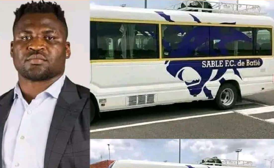 Cameroun: Francis N’Gannou offre un bus neuf à Sable de Batié