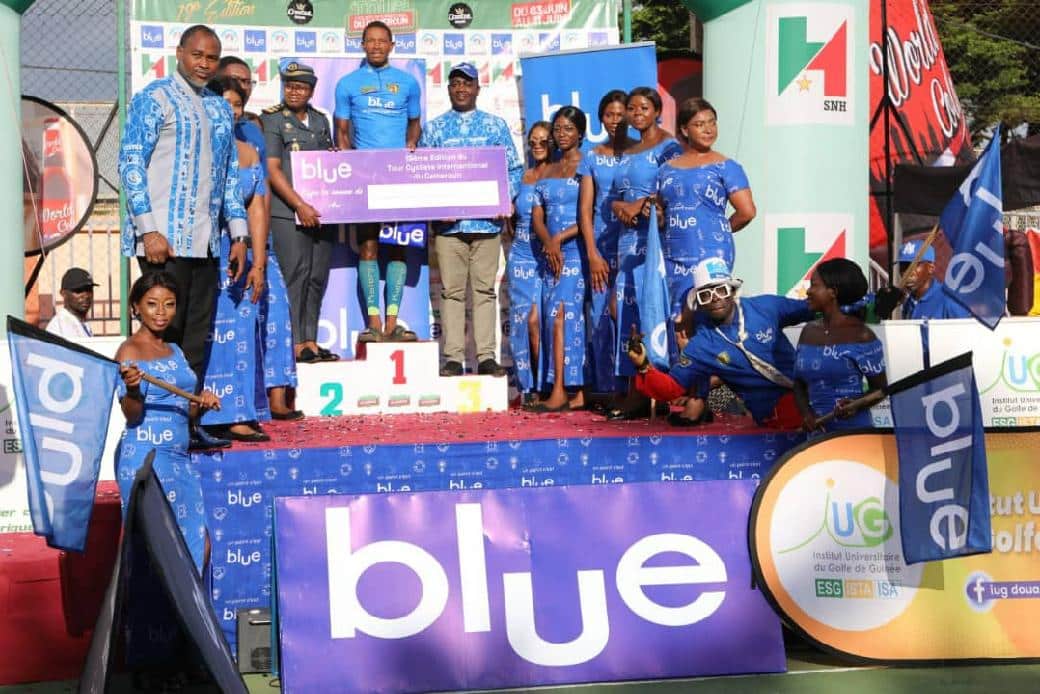 Blue illumine le Tour du Cameroun avec son soutien inébranlable et sa technologie de pointe