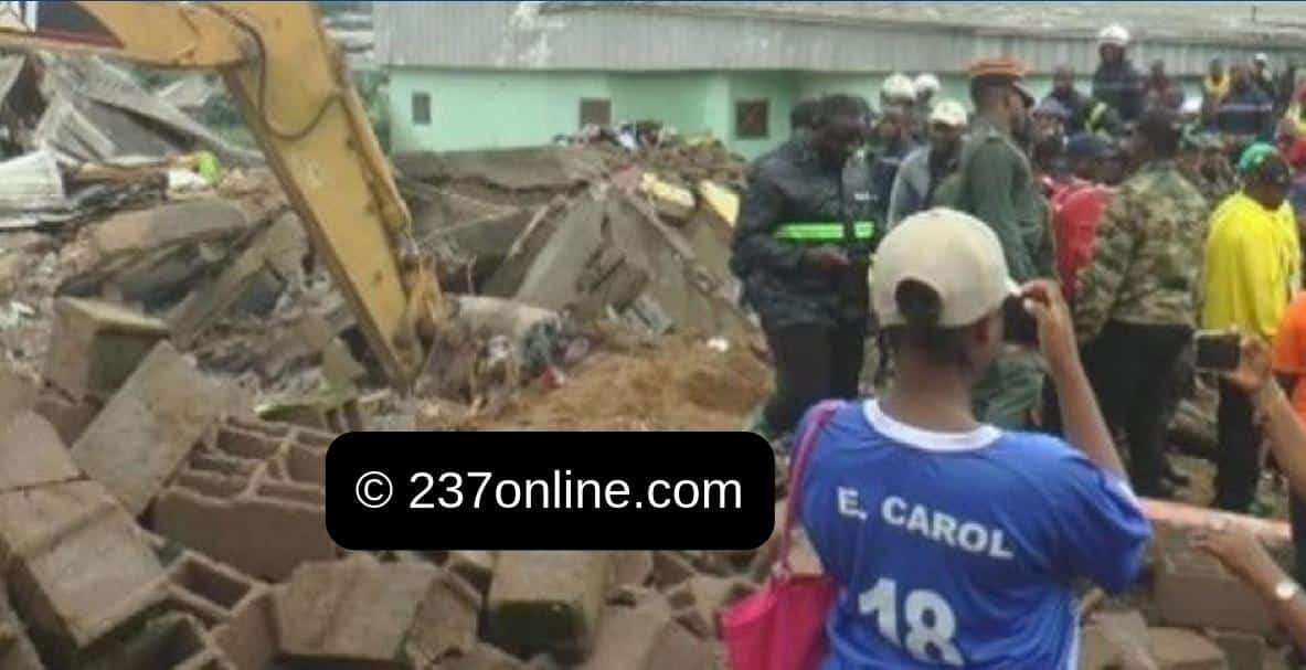 Cameroun : Un immeuble s’effondre faisant 33 morts à Douala
