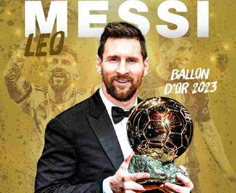 Messi 2023 : Le Roi du Football marque encore l’histoire avec son 8ème Ballon d’Or!