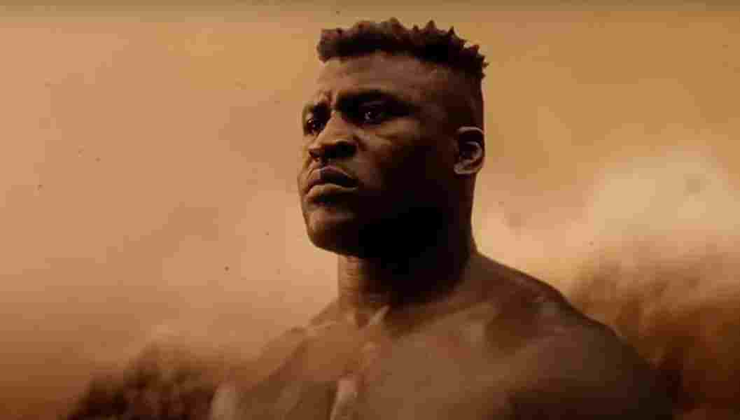 Francis Ngannou colere