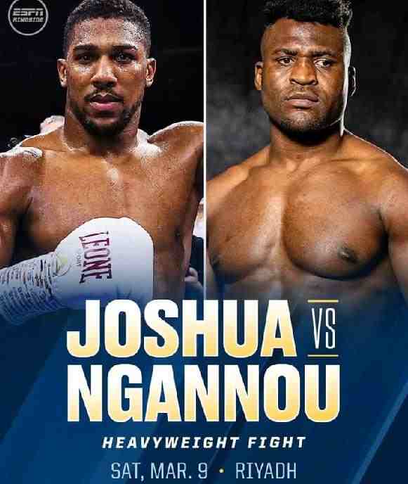 Boxe Francis Ngannou défiera Anthony Joshua pour retour rings