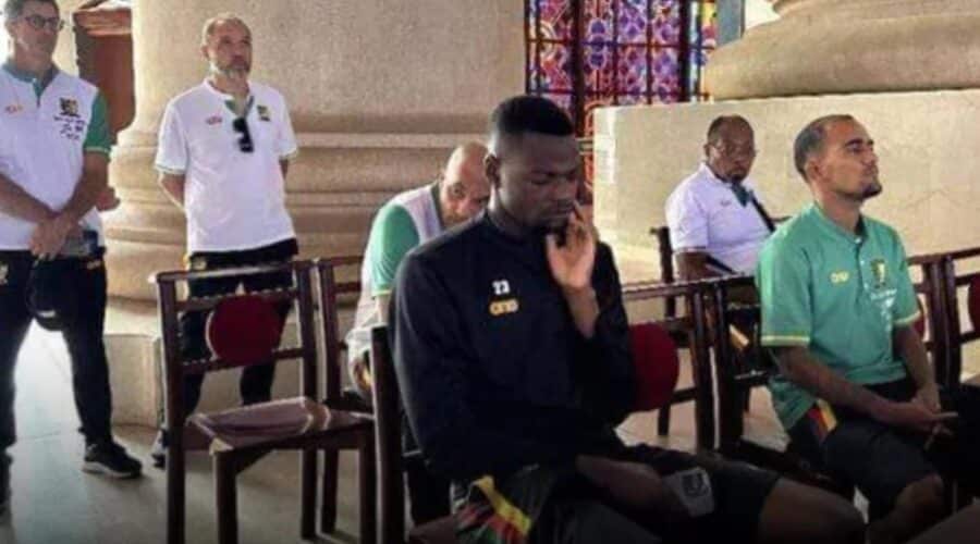 lions a l'eglise