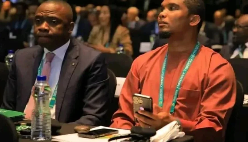 Blaise Djounang et Samuel