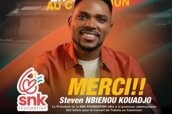 Cameroun : Steven Nbienou offre 500 Places gratuites pour le concert de Tiakola !