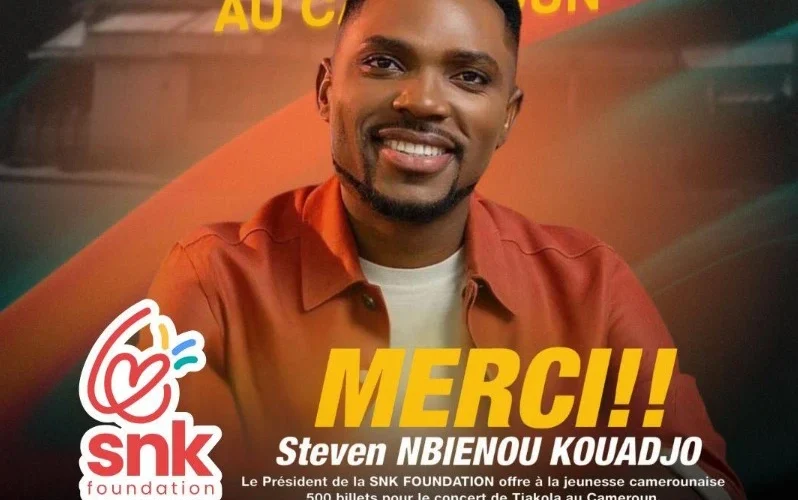 Steven Nbienou concert Tiakola