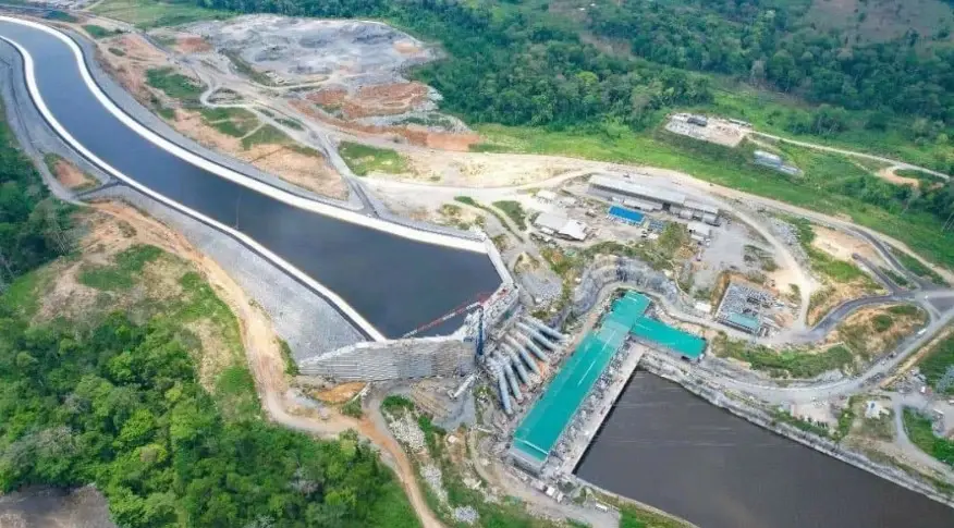 barrage hydroélectrique de Nachtigal