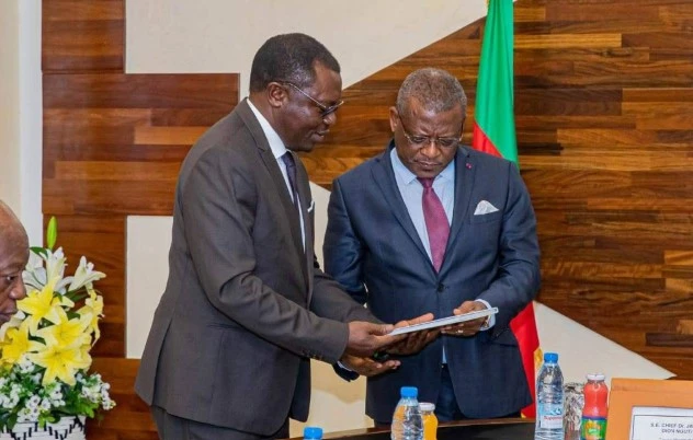 Joseph Chebongkeng Kalabubse et PM