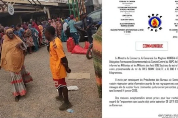 Cameroun : Scandale – Un ministre réserve le riz aux militants du RDPC