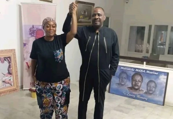 Cathy Meba et Tony Obam