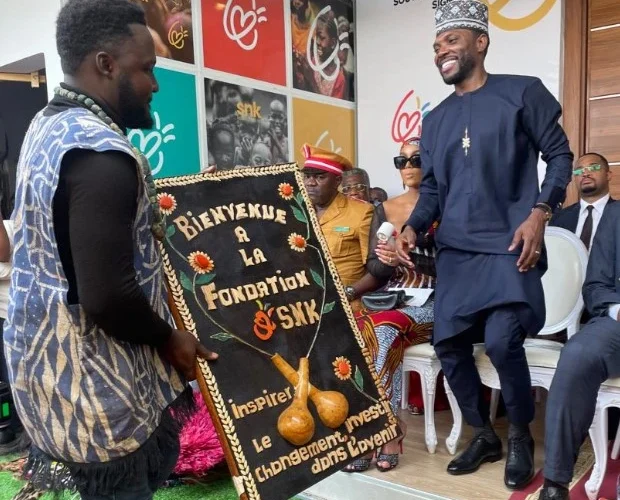 Steven Nbienou Kouadjo cadeau