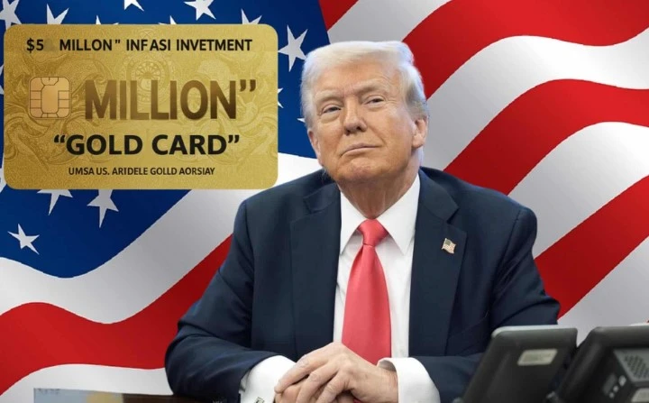Carte dorée Trump