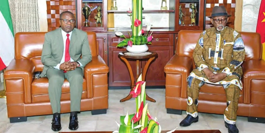 Armondo Kote Echuaca et Lejeune Mbella