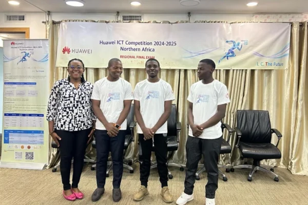 Huawei Cameroun : Triomphe de l’équipe Network Track à la compétition ICT 2025 !