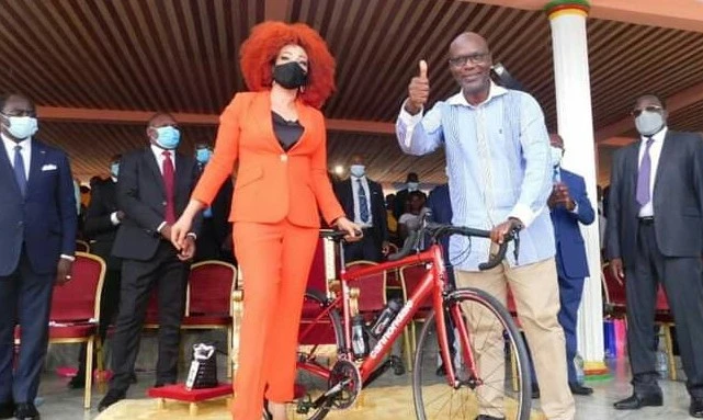 Chantal BIYA Cyclisme