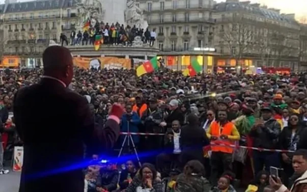Meeting Kamto Paris