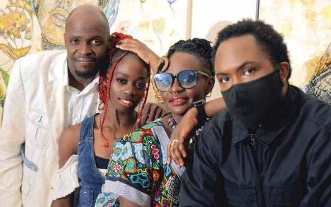 kriim, Junior Kalla Eyango, Pang’art et Rose Fortune Gweha