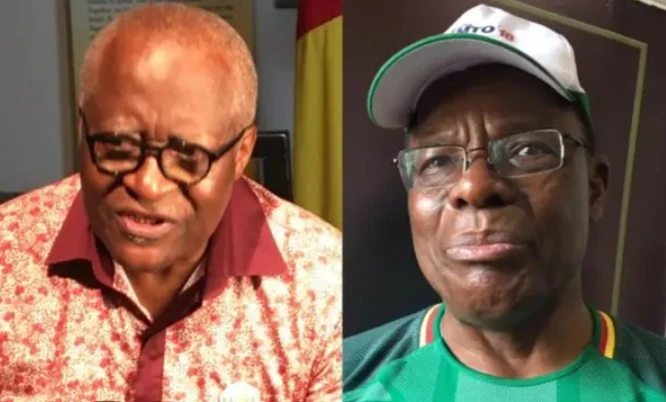 Akere Muna et Maurice Kamto