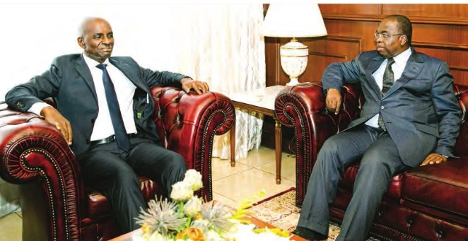 Jean Kacou Diagou et Motaze