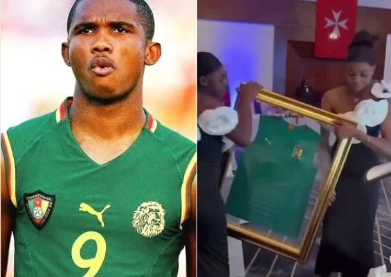 Samuel Eto’o Cameroun : Arnaque révélée sur maillot CAN 2002