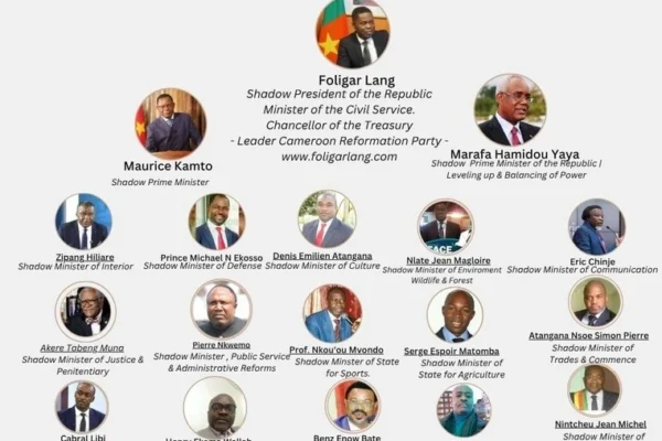 Cameroun : Le PCR de Foligar Lang dévoile un gouvernement révolutionnaire et défie Paul Biya avec 11 régions
