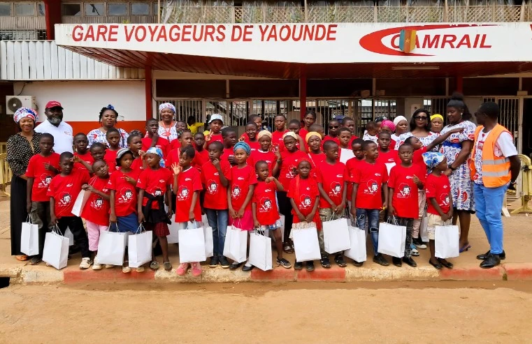 Cameroun – Solidarité : CAMRAIL gâte 100 orphelins !