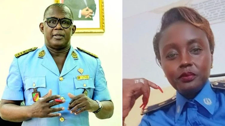 Josué Ossomo et Christelle Eboa
