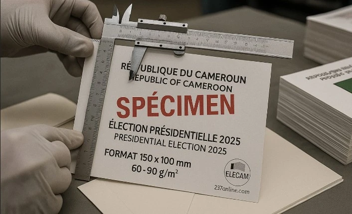 Election présidentielle 2025 carte