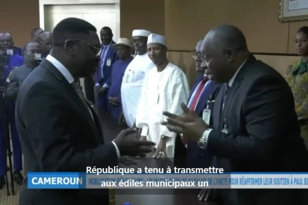 Maires des villes du Cameroun reçus au Palais : soutien massif à Paul Biya