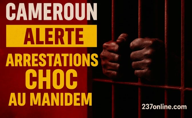 Cameroun ► Arrestations choc au MANIDEM Cameroun ► Arrestations choc au MANIDEM