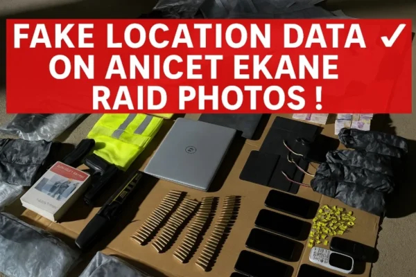 Cameroun – Scandale : toutes les photos de la “saisie d’armes” à Douala étaient truquées !