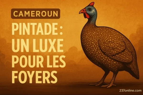 Cameroun – Pintade : la volaille royale qui devient un luxe à Yaoundé
