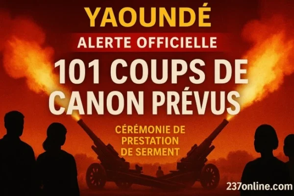 Cameroun – 101 coups de canon à Yaoundé : alerte rassurante ce 6 novembre